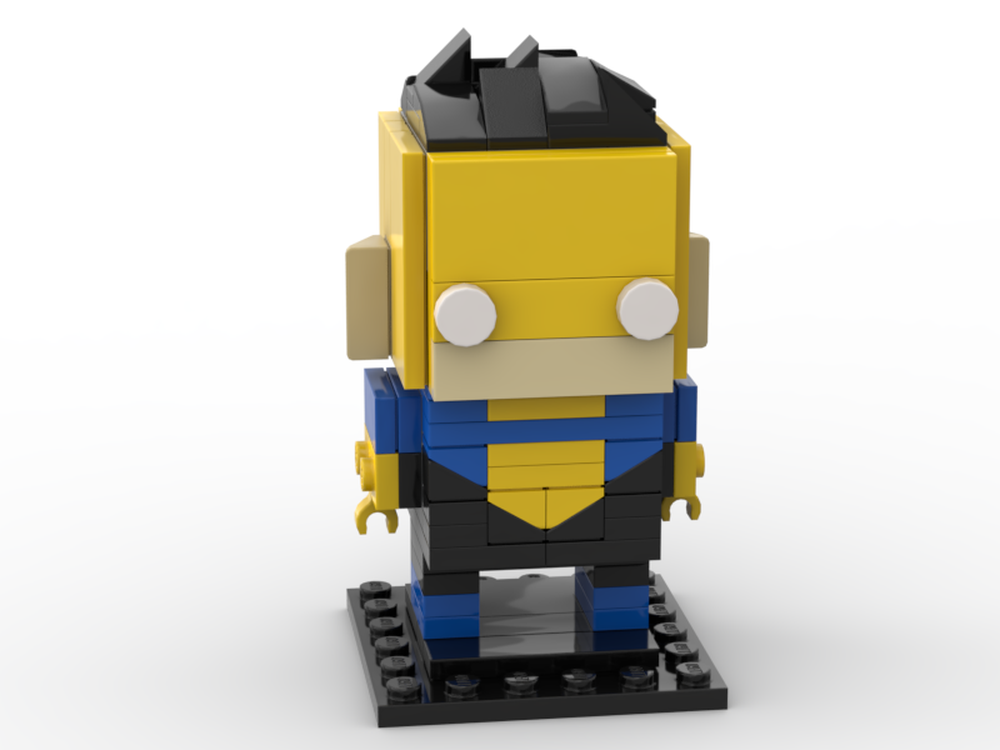 I updated my Invincible LEGO Brickheadz, I thought you guys might