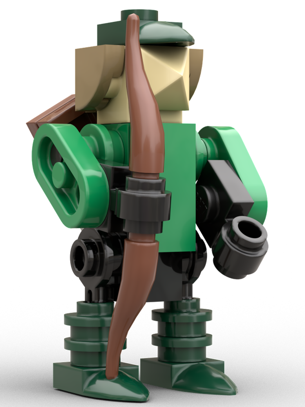 LEGO MOC Medieval Ranger by dariusdrum | Rebrickable - Build with LEGO