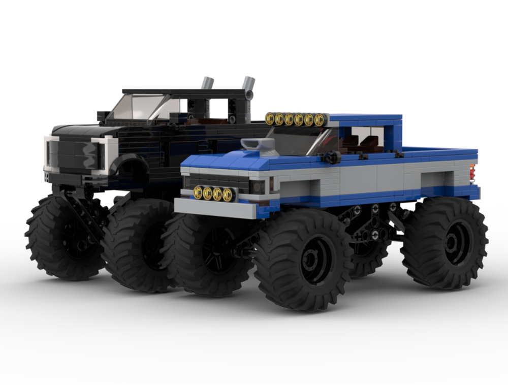 LEGO MOC 2019 ford f-450 monster truck 