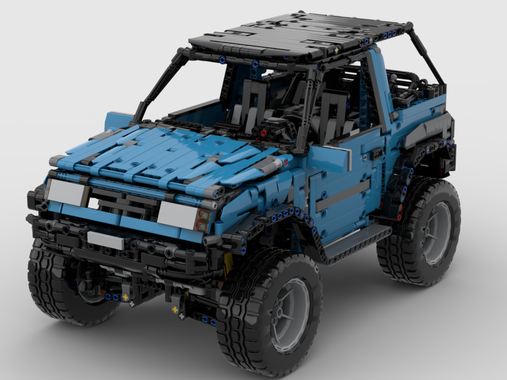 LEGO MOC Suzuki Vitara Dark Azure-Gray (Escudo, Sidekick, Tracker