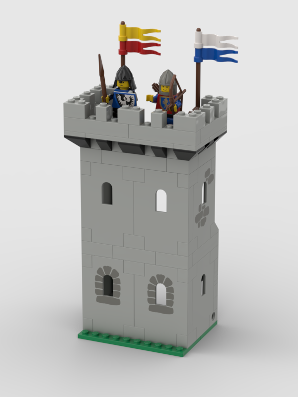 LEGO MOC tower to 80s Castle sets by dandelbaum | - Build with LEGO