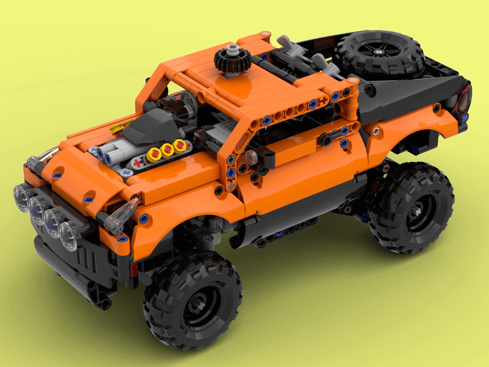 LEGO MOC 4x4 RC Baja Trophy Truck by Adrià Blancafort