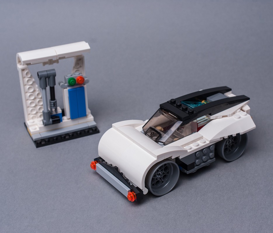 Lego Moc 31066 Sportscar And Recharge Point By Keep On Bricking