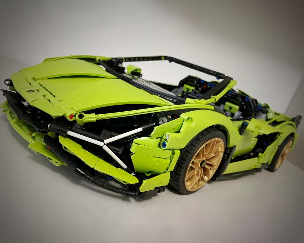 LEGO MOC-96910 Lamborghini Siàn roadster RC by Lego technic world ...