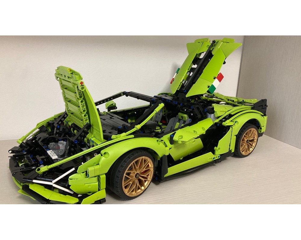 LEGO MOC Lamborghini Siàn roadster RC by Lego technic world ...