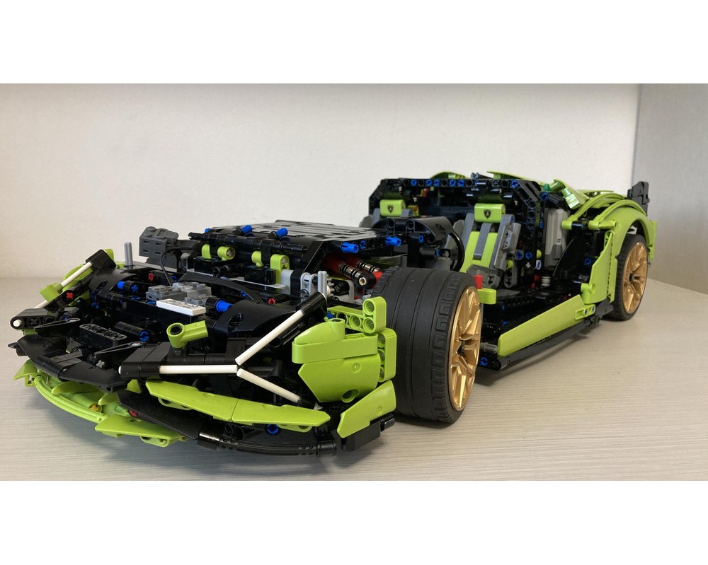 LEGO MOC-96910 Lamborghini Siàn roadster RC by Lego technic world ...