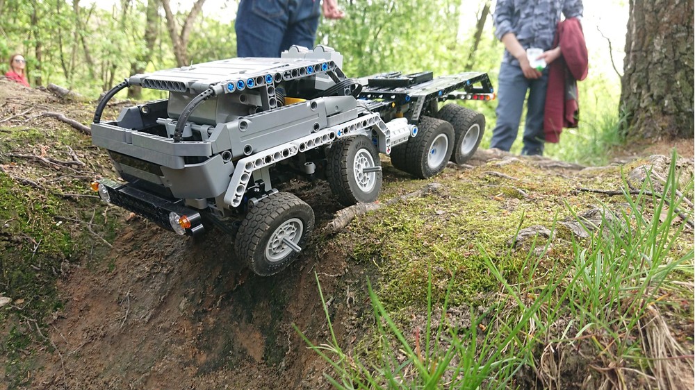 LEGO MOC Tatra 8x8 semi & trial truck by LevaFromRussia | Rebrickable ...