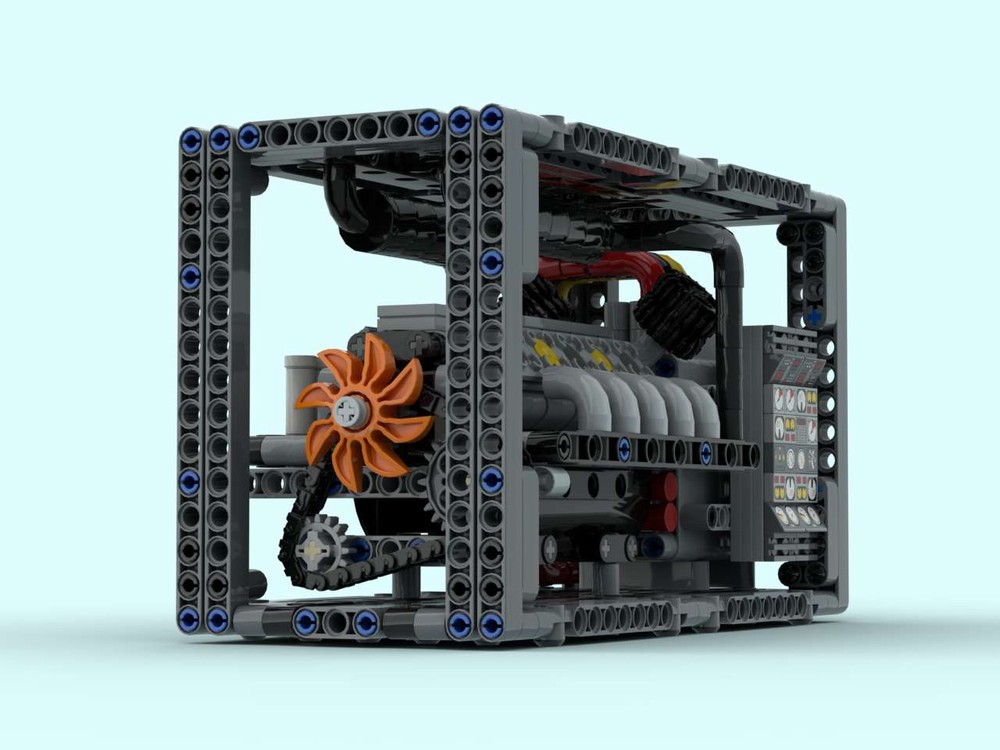 LEGO MOC Power unit by zz0025 | Rebrickable - Build with LEGO