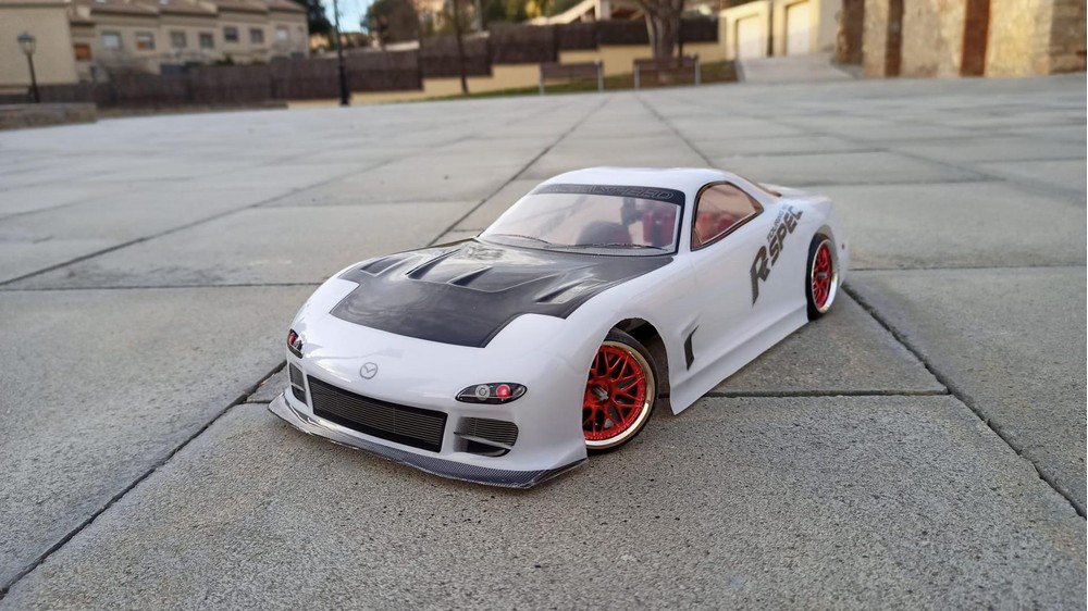 LEGO MOC RC AWD Mazda Rx7 Drift by Adria Blancafort Rebrickable Build with LEGO