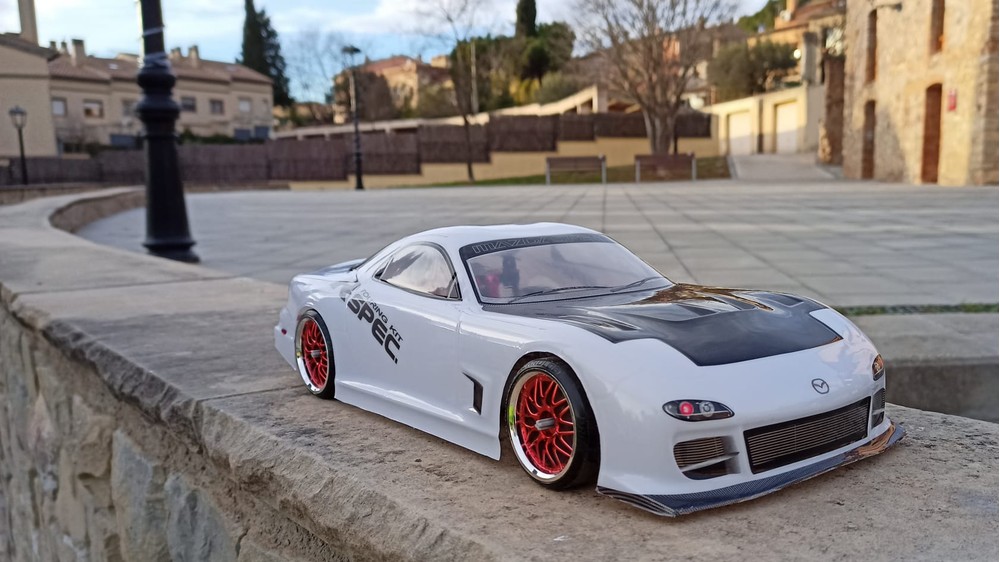 LEGO MOC RC AWD Mazda Rx7 Drift by Adria Blancafort Rebrickable Build with LEGO