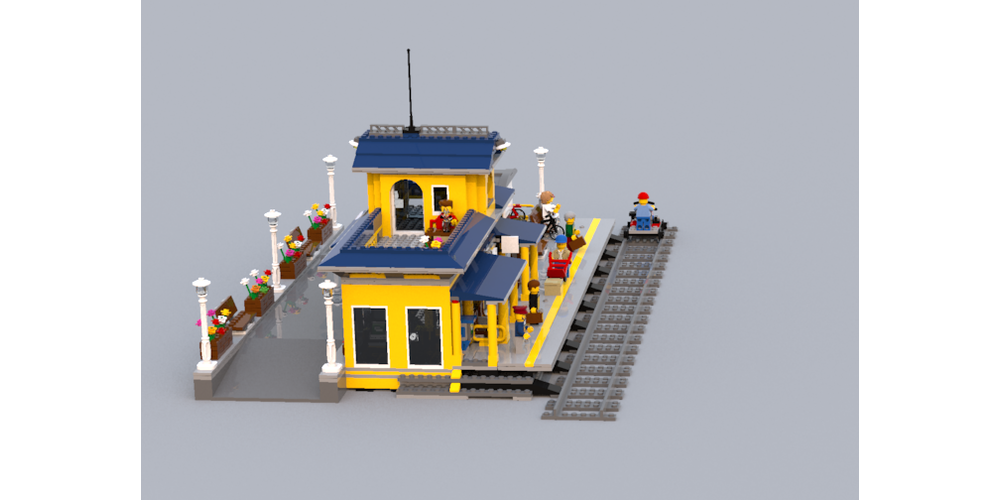 Lego deals 7997 train station