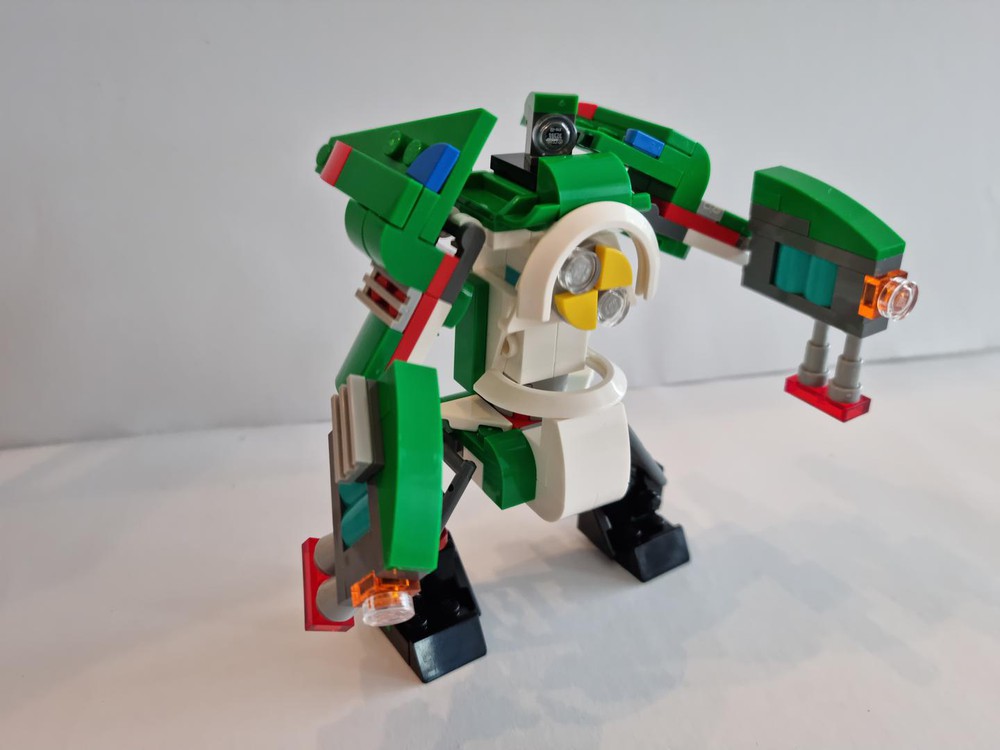 LEGO MOC Jet Mech by blocktopus | Rebrickable - Build with LEGO