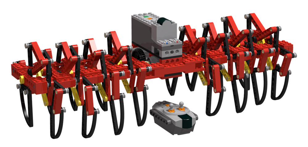 Theseus Arv fleksibel LEGO MOC 16 Leg Strandbeest (walker) by 1963maniac | Rebrickable - Build  with LEGO