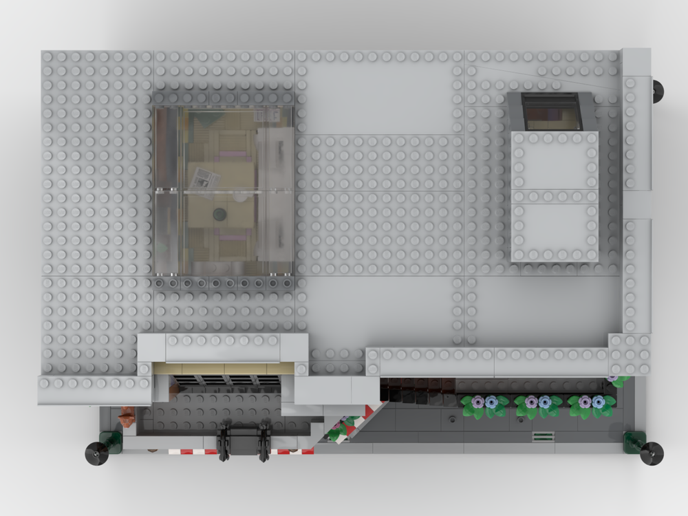 LEGO MOC SitComplex - Joey & Monica's Apartment Floors by Brick Artisan ...