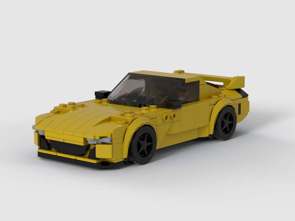 LEGO MOC 76901 2002 Mazda RX-7 FD3S by kurobricks_ Rebrickable Build  with LEGO