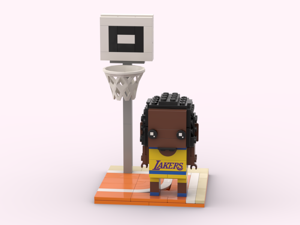 LEGO MOC Basketball - Sports serie (Lebron James) by LegoMocBrickheadz