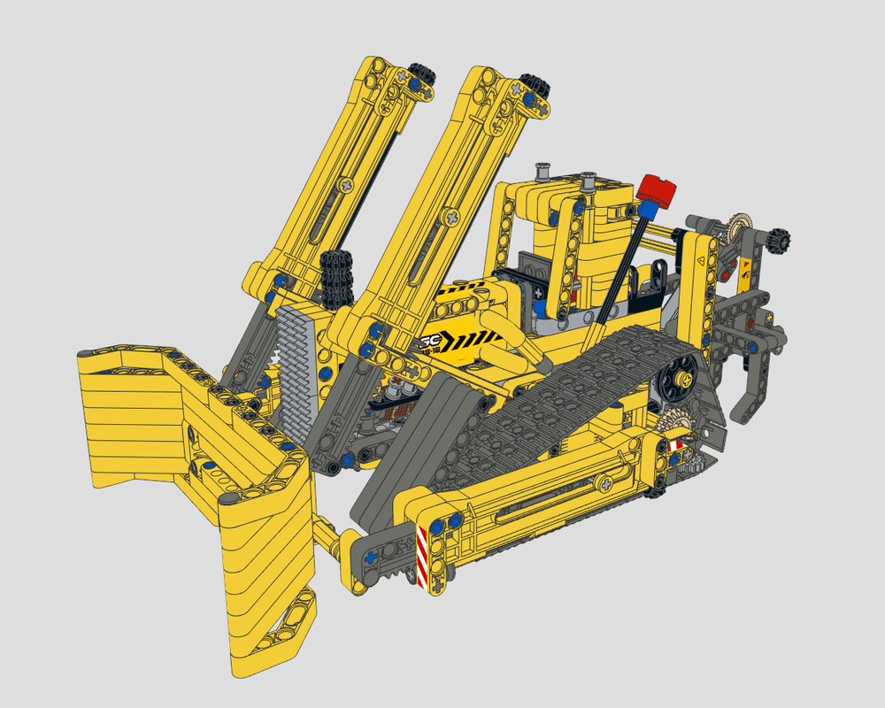 grådig Egen Entreprenør LEGO MOC Bulldozer (42097-alternate) by olivierz | Rebrickable - Build with  LEGO
