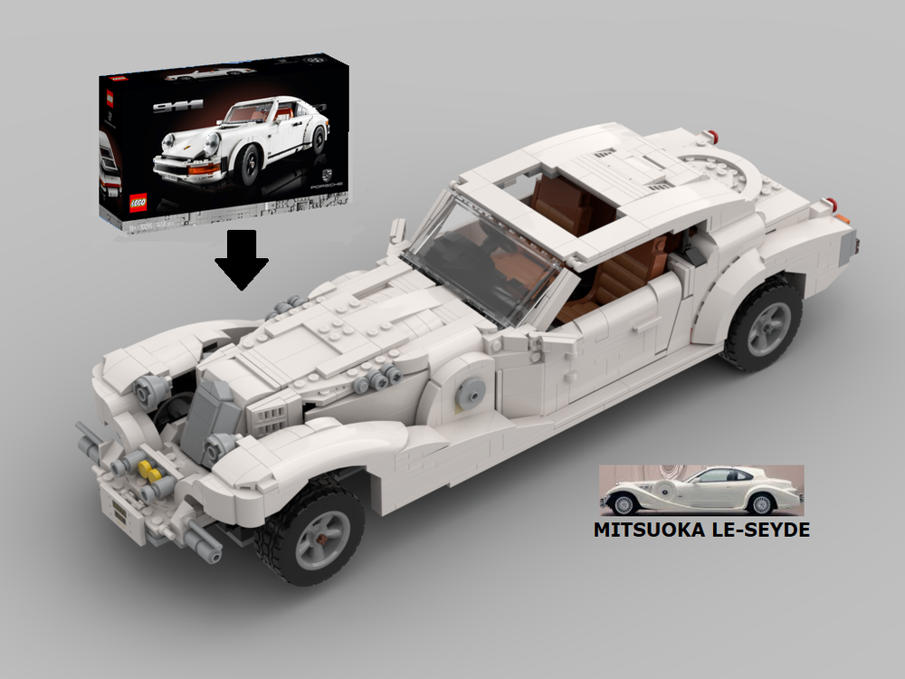 LEGO MOC Mitsuoka Le-Seyde by CreationCaravan (Brad Barber