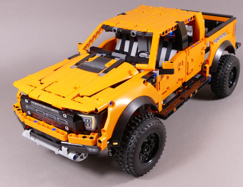  LEGO MOC 4x4 radiocontrol Ford F