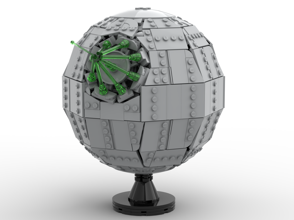 LEGO MOC Death Star 1- Display Model by The_Minikit_Guy | Rebrickable ...