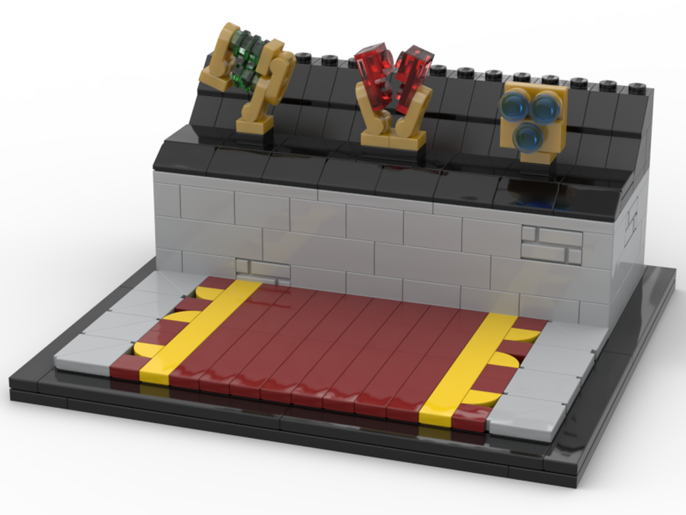 Zelda TOTK Temple Lego