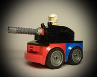 75881 Chibi style Tank Destroyer for Minifig
