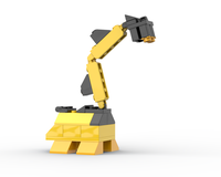 10698 Yellow dinosaur