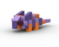 10698 Purple dinosaur