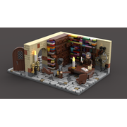 Harry Potter at Caretaker Argus Filch's office