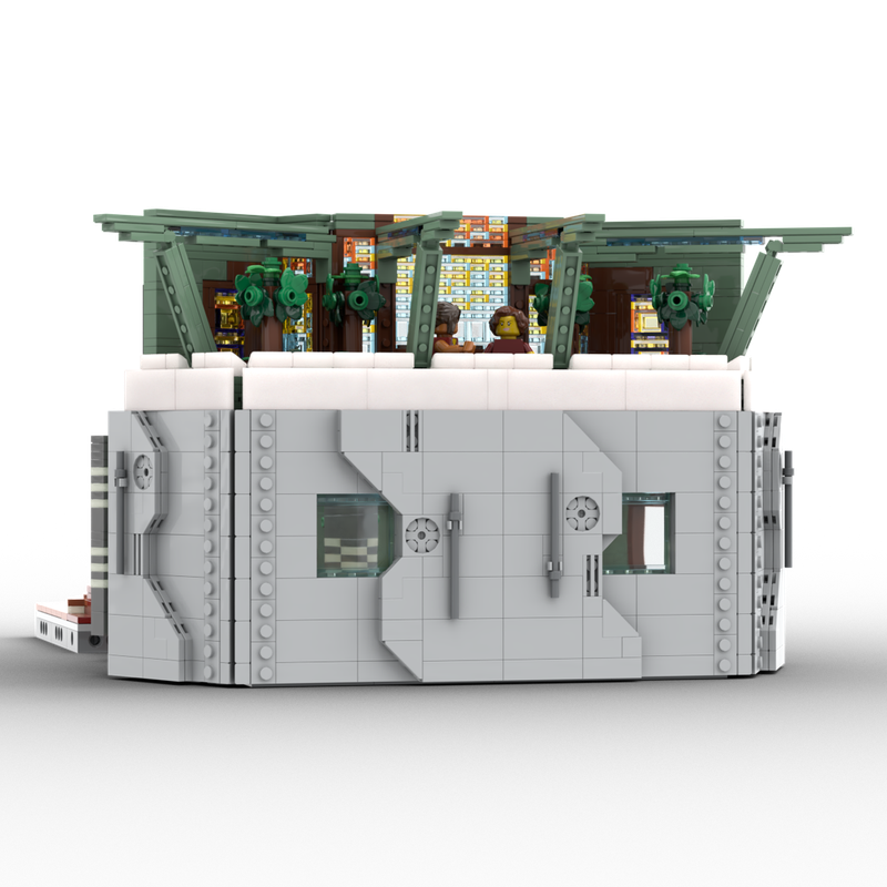 LEGO MOC Stargate Atlantis Staircase & Balkony by axsbricks ...