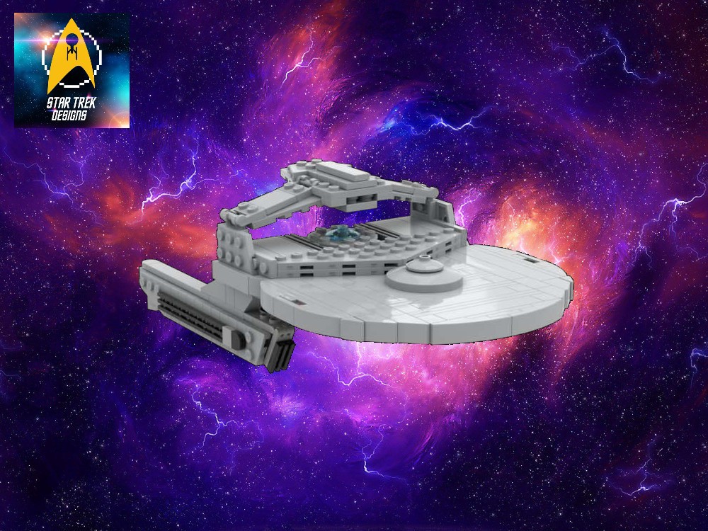 LEGO MOC USS Enterprise NCC-1701-D by DeansBrickDesigns