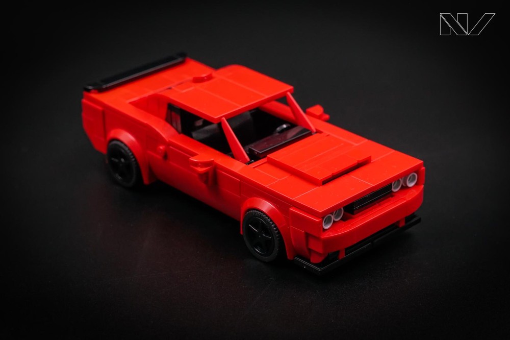 LEGO MOC Dodge Challenger Demon by NV Carmocs | Rebrickable - Build ...