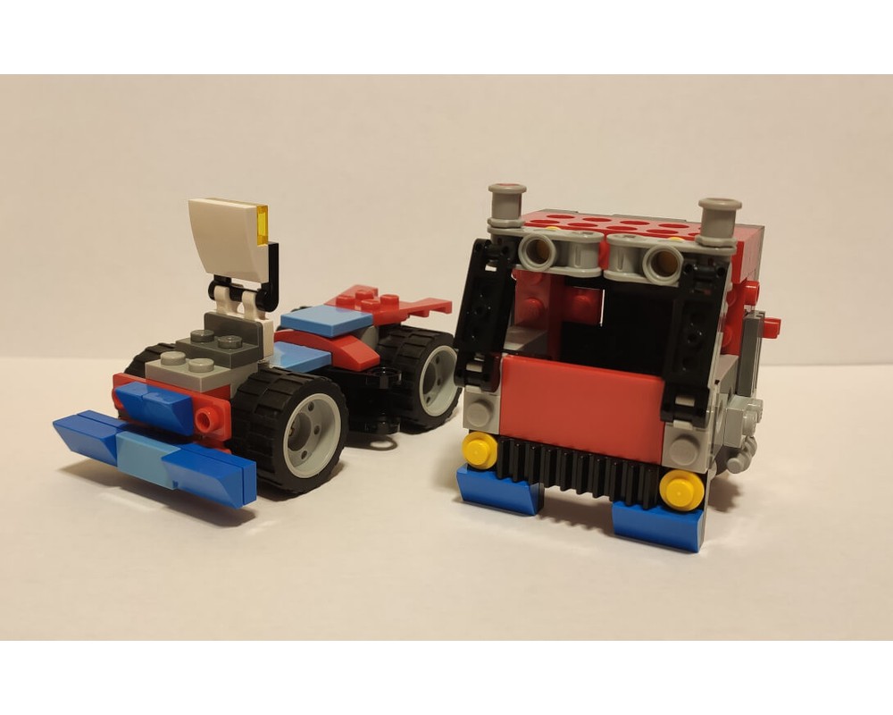 LEGO MOC Mini Road Truck by Sagenut | Rebrickable - Build with LEGO