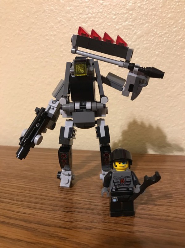 Slugnoid Mech Suit Custom Lego Model PDF Instructions 