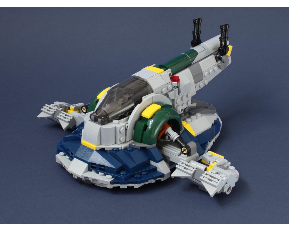 LEGO MOC Slave 1 (Boba Fett's Starship) set 75312 MOD by ron_mcphatty ...