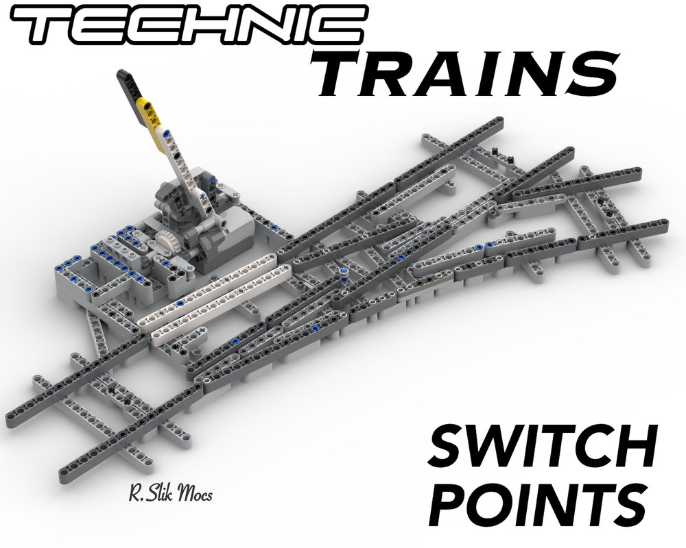 rygte skepsis tekst LEGO MOC Switch Points RC V4 by Technic TRAIN Man | Rebrickable - Build  with LEGO