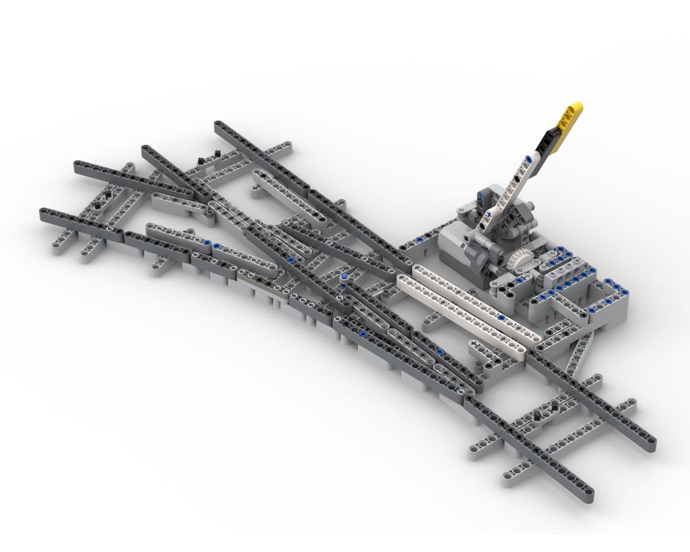 LEGO MOC Switch Points RC V4 by Technic TRAIN Man | Rebrickable - Build ...