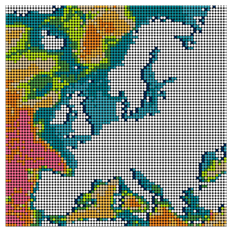 Lego World Map Alternative Set 31203
