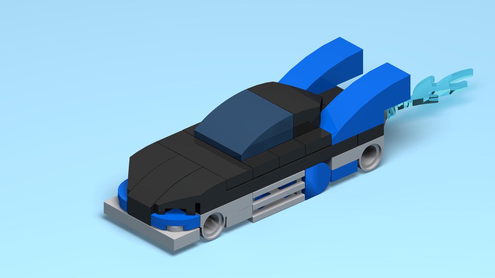 LEGO MOC Advent Style The Batman Batmobile by mattking4 | Rebrickable -  Build with LEGO