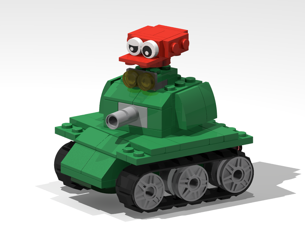 hovedpine Fantastiske skandale LEGO MOC Super Mario Odyssey Tank Sherm v2.1 by dmytro.v | Rebrickable -  Build with LEGO