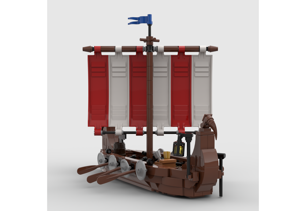 LEGO MOC Viking Longship by bricks_fan_uy | Rebrickable - Build with LEGO