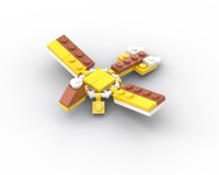 10696 Yellow dinosaur