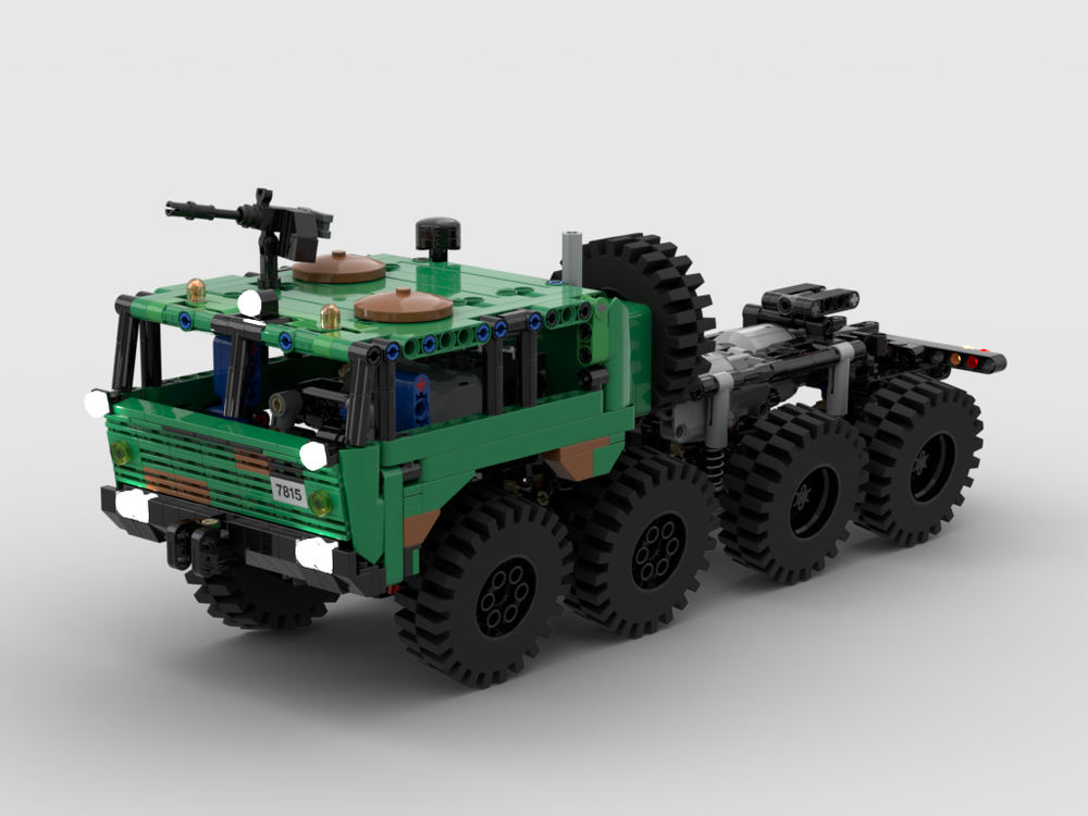 Round down Daughter tissue LEGO MOC Tatra 813 Military by vinsen | Rebrickable - Build with LEGO