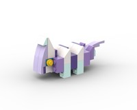 10696 Lavender dinosaur