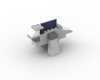 10696 Grey dinosaur
