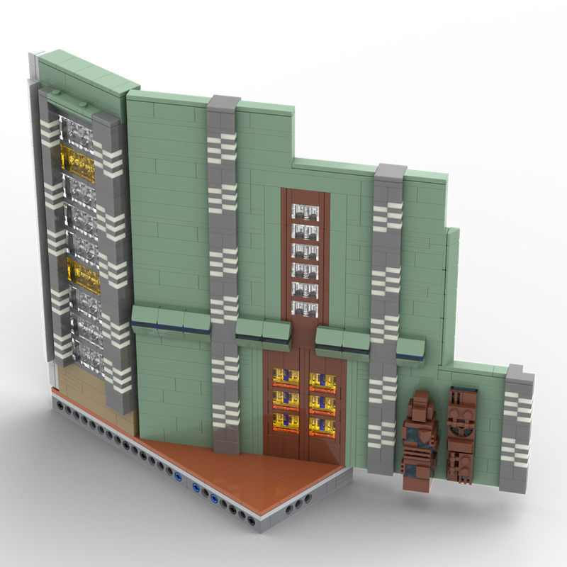 LEGO MOC-98284 Stargate Atlantis That Nameless Closing Wall 😄 by ...