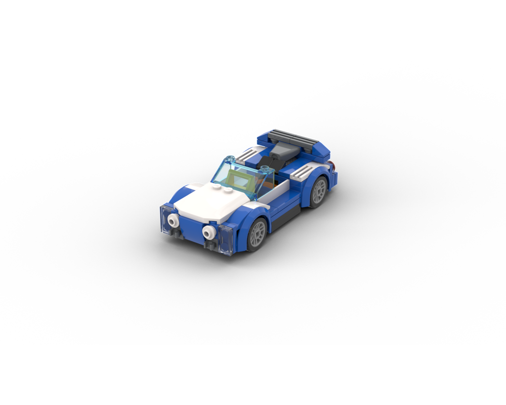 LEGO MOC-98341 Cabrio - Alternate build 1 Lego 60312 by n2brick