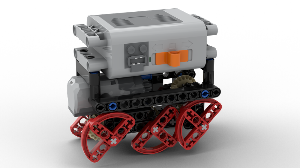 LEGO MOC-98390 Semicircle-Wheel Car by 2in1 | Rebrickable - Build with LEGO