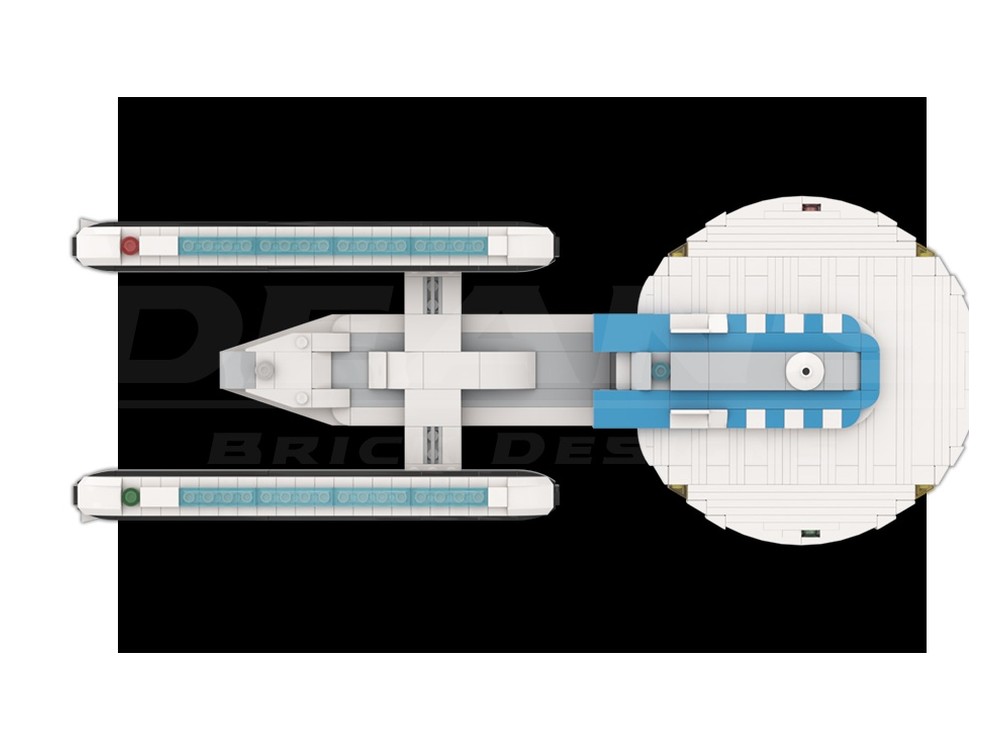 LEGO MOC-98441 Excelsior Class Starship - Star Trek III The Search for ...