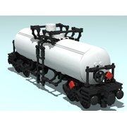 LEGO MOC 60197-inspired commuter train (8-wide/1:48 scale) by dsd
